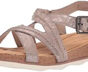 37.5码！Clarks 其乐 Brynn Ave 女士简约平底凉鞋 26166797  直邮含税到手￥271.42