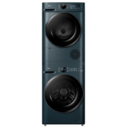 美的（Midea） 初见系列 洗烘套装10kg滚筒洗衣机全自动+10kg热泵烘干机家用 智能家电MG100CQ7IPRO+MH100HCQ7