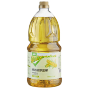 喵满分 浓香玉米油 1.8L 非转基因玉米胚芽油物理冷榨食用油
