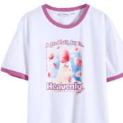 JEANSWEST 真维斯 女款时尚印花T恤*4件