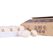 plus会员：京鲜生 鲜鸡蛋 30枚 1.20kg*2件