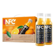 农夫山泉NFC橙汁果汁饮料100%鲜果冷压榨 橙子味 300ml*10瓶节庆版礼盒装