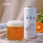 岱记精酿经典小麦白啤酒精酿啤酒 毋养鱼原浆橘香白啤330ml罐装整箱果味 毋养鱼330ml*12瓶