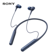 索尼（SONY） WI-C600N无线降噪立体声耳机 入耳颈挂式手机蓝牙通话 户外出行音乐重低音耳麦 蓝色