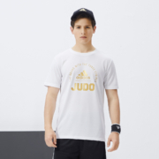 阿迪达斯Adidas 烫金印花短袖