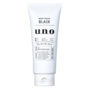 吾诺（UNO）男士炭活净颜洁面膏130g（洗面奶男 去油保湿 深入清洁）