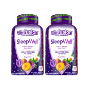 vitafusion 美国进口褪黑素睡眠软糖 60粒*2瓶