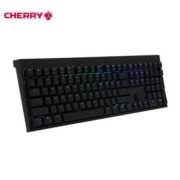 樱桃（CHERRY）MX2.0S 机械键盘 游戏键盘 办公键盘 电脑键盘 RGB混光键盘 有线键盘 樱桃无钢结构 黑色红轴