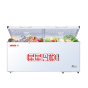 星星BD/BC-716E冰柜冷柜家用商用大容量冷藏柜冷冻柜节能卧式冰箱