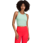 lululemon 丨Ebb to Street 女士短款运动背心 LW1CJUS 内置内衣 野薄荷绿 12