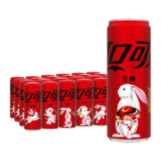 Coca-Cola 可口可乐 零度无糖 330ml*24罐*2件