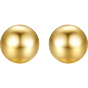 周六福 18K金耳钉