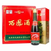 陕西西凤酒经典绿瓶盒装高脖 55度500ml整箱6瓶装