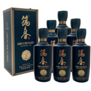 筑春酒 蓝钻 53度 酱香型白酒 高度酒 500ml*6瓶 整箱装