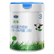 君乐宝（JUNLEBAO）奶粉3段优萃有机幼儿配方12-36个月 800克
