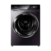海信（Hisense）滚筒洗衣机全自动 10kg公斤洗烘一体机 熨烫杀菌彩屏超薄洗衣机以旧换新HD100DC14FIT