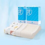 优睡生活 泰国原芯进口A类全棉乳胶枕 儿童款