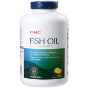 PLUS会员、概率券：GNC  健安喜 深海鱼油软胶囊大白瓶  柠檬味 1000mg*360粒/瓶*4件