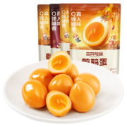 PLUS会员：三只松鼠 鹌鹑蛋/盐焗味/100g*1袋*12件