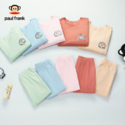 PLUS会员：Paul Frank 大嘴猴 儿童无痕保暖内衣 套装＊2件