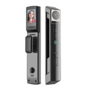 华乐仕 H10 智能门锁 人脸识别+可视猫眼+wifi远程解锁