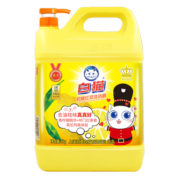 白猫 柠檬红茶洗洁精5kg（10斤） A类食品用去油污祛味红茶香 自营洗洁精大桶 洗涤灵 洗洁剂