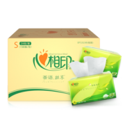 心相印抽纸【肖战同款】茶语丝享 真S码3层150抽*24包 纸巾（整箱销售）