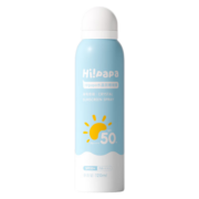 海龟爸爸（Hi!papa）防晒喷雾军训必备SPF50男女全身防晒防水户外青少年防晒喷雾 防晒喷雾120ml*2
