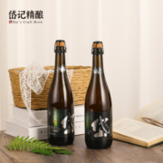 岱记精酿秘境臻品小麦原浆橘香白啤酒750ml整箱装大瓶0勾兑精酿啤酒青岛产 秘境臻品750ml*2支