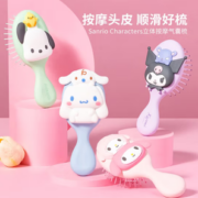 顺滑好梳！MINISO 名创优品 三丽鸥梳子立体按摩气囊梳