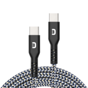 ZENDURE 征拓数据线type-c转type-c接口双头USB-C凯芙拉适用苹果安卓快充PD线 【100W】2米黑色