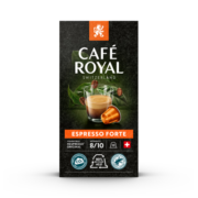 芮耀（CAFE ROYAL）浓缩馥特咖啡胶囊10颗Nespresso阿拉比卡豆中度偏深进口雀巢通用