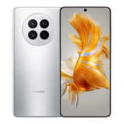 华为 HUAWEI Mate 50 直屏旗舰 巴黎饰钉设计 北斗卫星消息 超光变XMAGE影像 128GB冰霜银华为鸿蒙手机