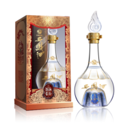 西凤酒 匠酿52度纯粮绵柔凤香型白酒海窖龄中秋节送礼物盒装500ml*1瓶