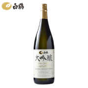 国际蒙特奖10年金赏，白鹤 大吟酿 日本清酒1800mL  赠桃子酒190ml