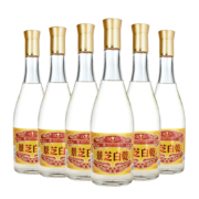 京东百亿补贴：景芝 白乾老黄皮 高度白酒 49度480ml*6瓶 整箱装