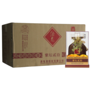 酒鬼 紫坛 馥郁香型高度白酒 52度 500ml*6瓶 整箱装