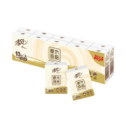 京喜app、需抢券:清风 手帕纸 便携式 8张10包