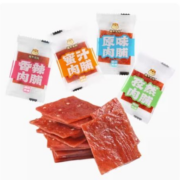 懒熊食尚 多口味肉脯10包 独立包装