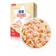 贝因美（Beingmate）菁爱萌星草莓味泡芙 无防腐剂非油炸 儿童宝宝零食磨牙饼干40g