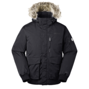 土拨鼠（Marmot）秋冬男700蓬羽绒服鹅绒户外保暖带帽外套 曜石黑 001 XL 欧码偏大