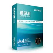 deli 得力 7377 珊瑚海 A4复印纸 80g 单包装（共500张）