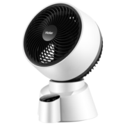 海尔（Haier） 空气循环扇电风扇台扇小风扇涡轮扇家用节能对流风扇台式音轻定时摇头办公学生宿舍桌面风扇 豪华加大遥控款XHY1810