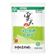 雪天 绿色加碘精制盐 400g*7包