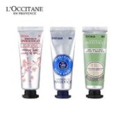 欧舒丹 护手霜（甜扁桃30ml+樱花30ml+乳木果