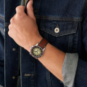 Fossil 化石 Blue Dive系列 FS5961 男士潜水石英表  直邮含税到手￥638.22