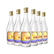 京东百亿补贴：汾酒 清香型白酒 53度 500ml*6瓶 整箱装