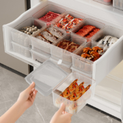 天降福利、11点、再补券：食品级冰箱收纳盒1000ml