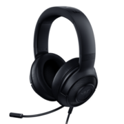 雷蛇 Razer 北海巨妖标准版X 北海巨妖标准版升级款 头戴式游戏耳机 电竞耳麦 7.1 电脑手机耳机 黑色