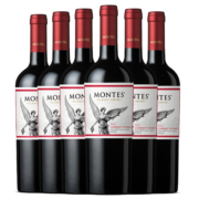 MONTES蒙特斯经典赤霞珠红酒智利原瓶进口干红葡萄酒750ml*6七夕节礼物